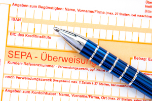 SEPA-Überweisung