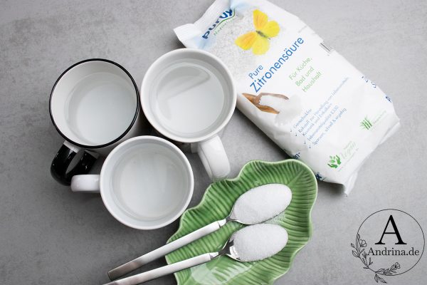 Verfärbte Tassen reinigen – mit Zitronensäure schnell zu neuer Frische