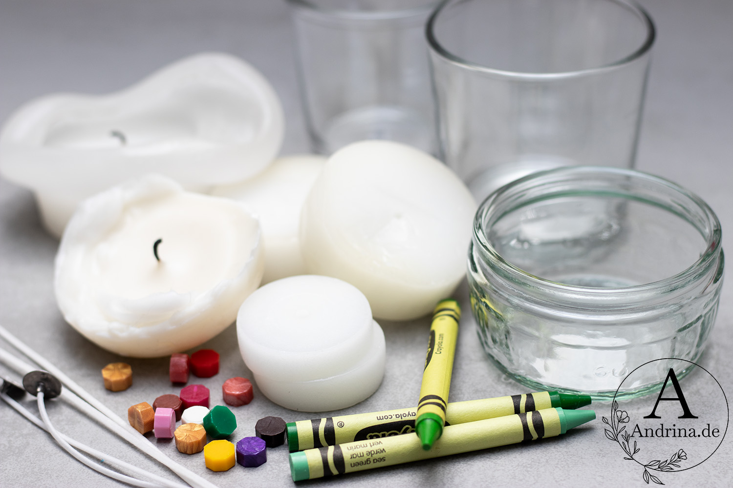 Kerzen aus Wachsresten selber machen